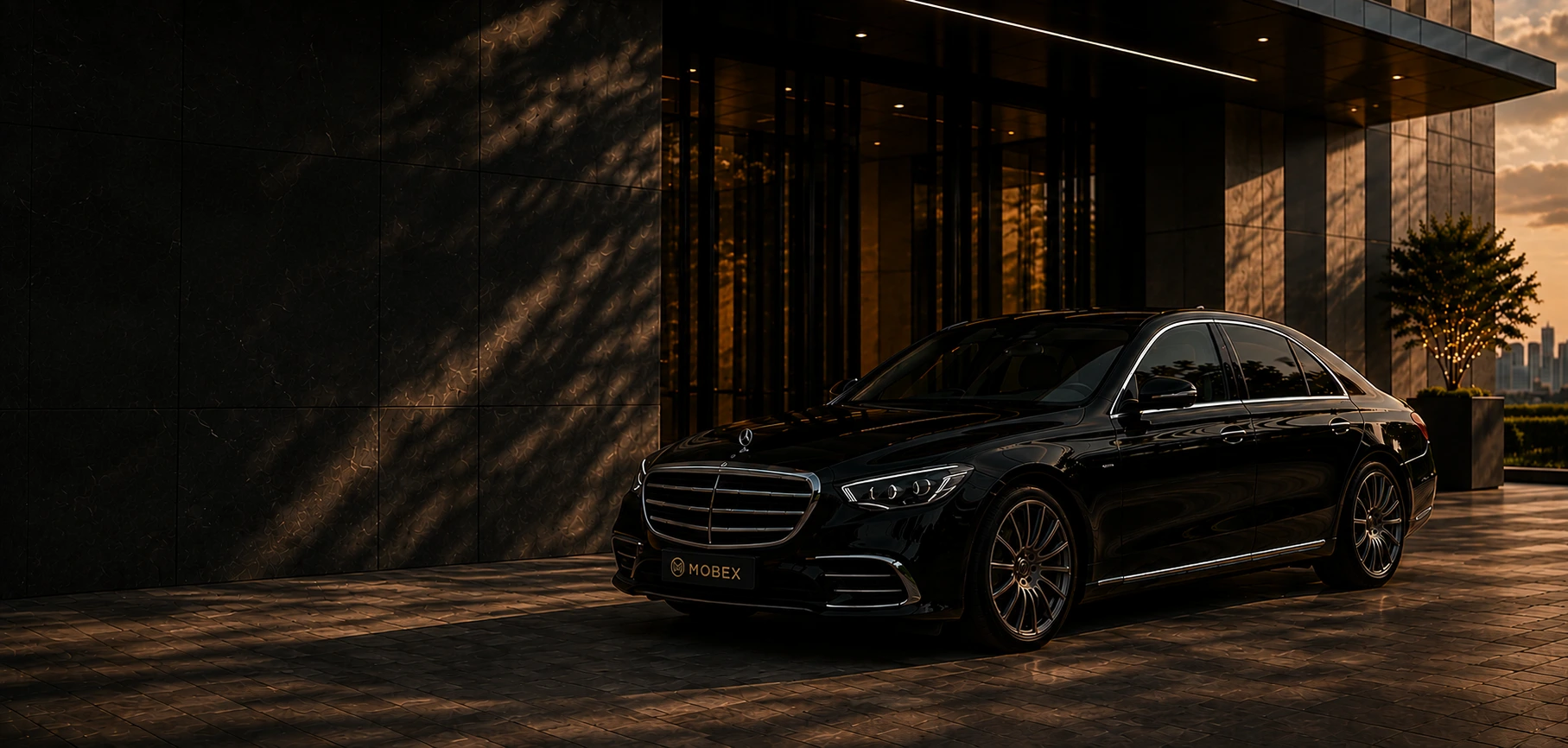 MOBEX premium chauffeur vehicle in Thailand
